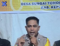 Bhabinkamtibmas Sungai Tohor Kecamatan Tebing Tinggi Timur Aktif Sosialisasikan Green Policing dilingkungan Masyrakat.