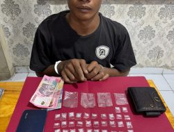 Polres Siak Gulung Bandar Narkoba, Amankan 52 Paket Sabu Siap Edar