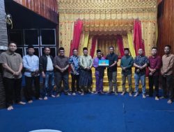 LAMR dan Dinas Perkim LH Kepulauan Meranti Sepakati Desain Tugu Selamat Datang