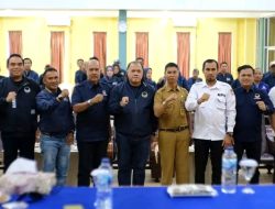 Sekda Meranti Hadiri Rakerda NasDem, Tegaskan Sinergi Partai dan Pemda