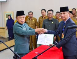 Bupati Meranti Lantik Sudandri Jauzah sebagai Sekda Definitif