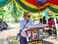 Bupati Meranti Resmikan Rumah Singgah Desa dan Pimpin Panen Raya Jagung Pipil di Teluk Samak