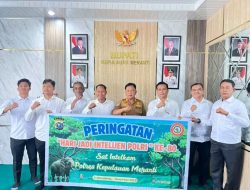 Bupati Asmar Sambut Silaturahmi Sat Intelkam Polres Meranti di HUT ke-80 Intelijen Polri