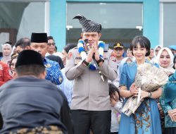 Disambut Meriah dengan Tradisi Melayu, AKBP Gede Prasetia Adi Sasmita Resmi Tiba di Kepulauan Meranti