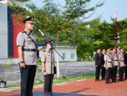Kapolres Gede Adi Pimpin Hari Juang Polri 2026 di Meranti, Dorong Personel Perkuat Pelayanan Humanis